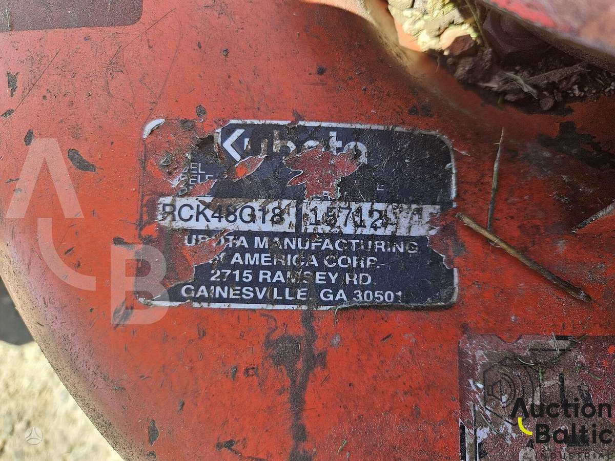 Kubota RCK48G18, садовые тракторы