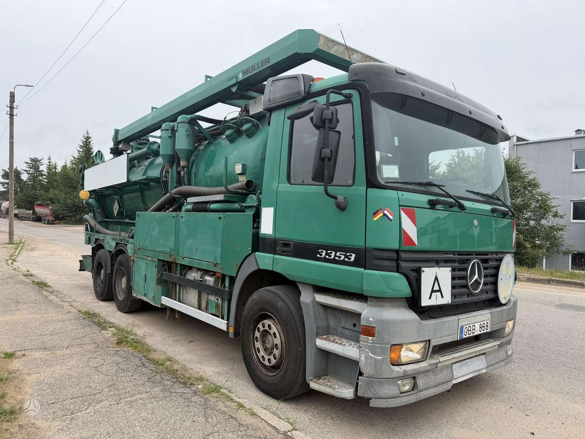 Mercedes-Benz ACTROS 3353, автоцистерны