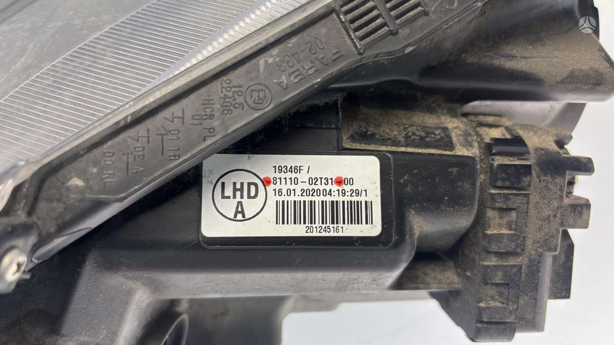 Toyota Corolla, 8111002T31, Cen31162