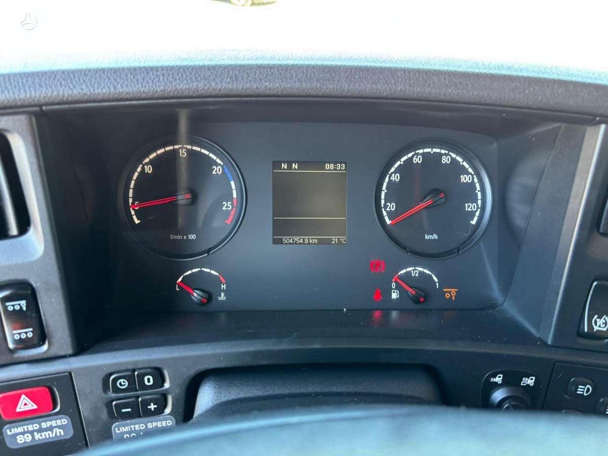 Scania G 480 8x4*4, самосвалы с краном