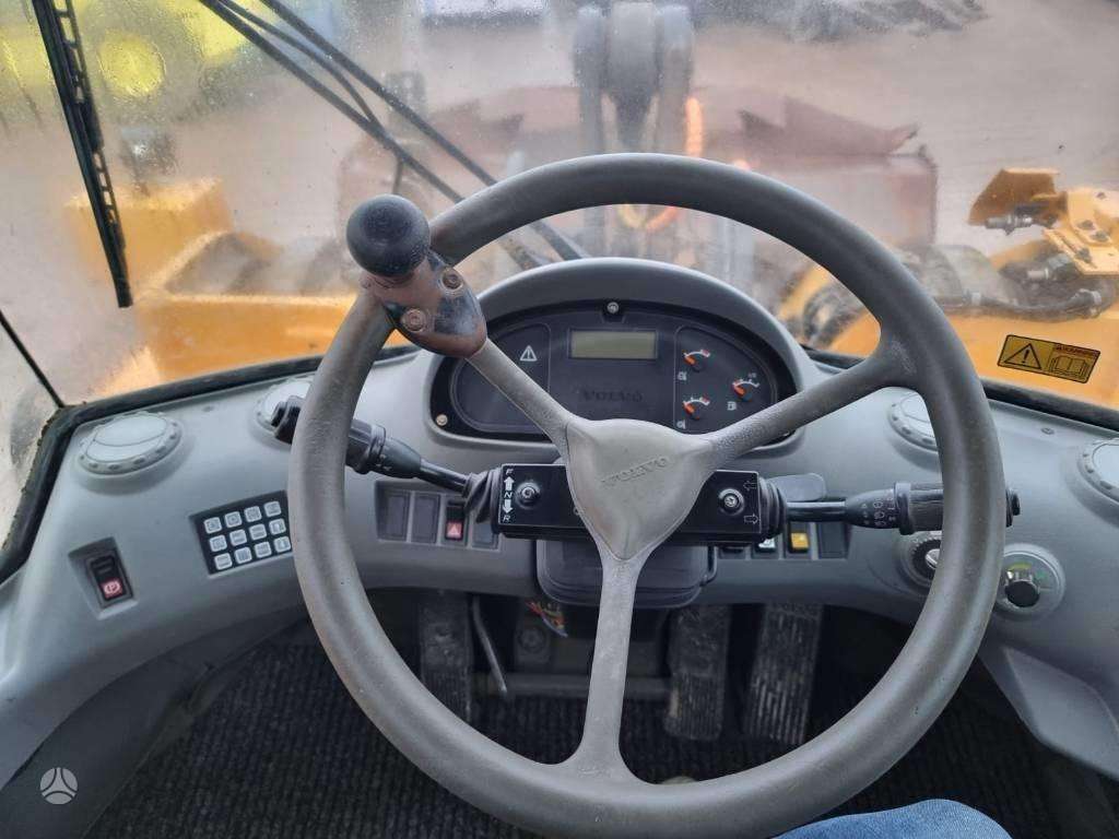 Volvo L180E, frontaliniai krautuvai