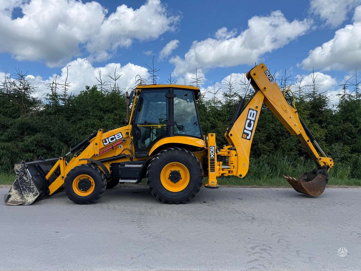 JCB 3CX, экскаваторные погрузчики