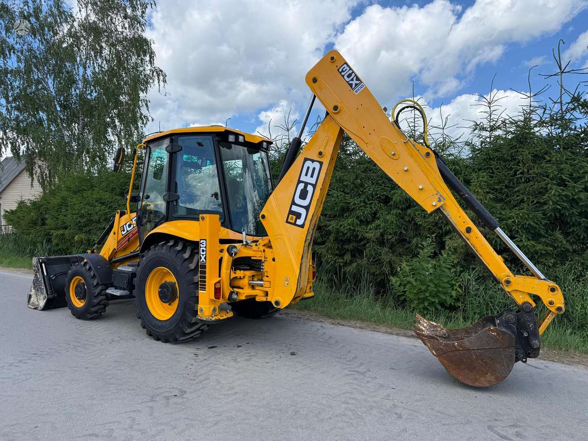 JCB 3CX, ekskavatoriniai krautuvai
