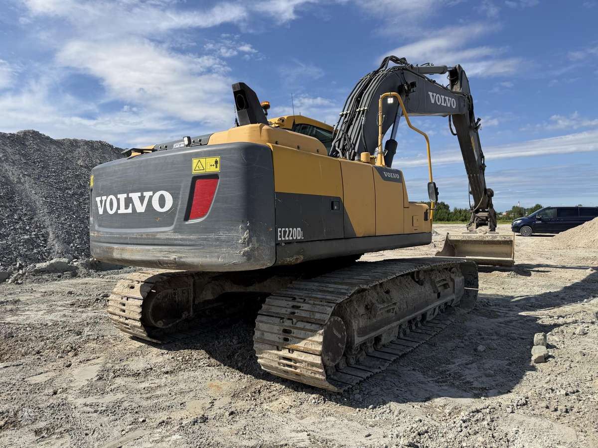 Volvo EC220 DL, экскаваторы