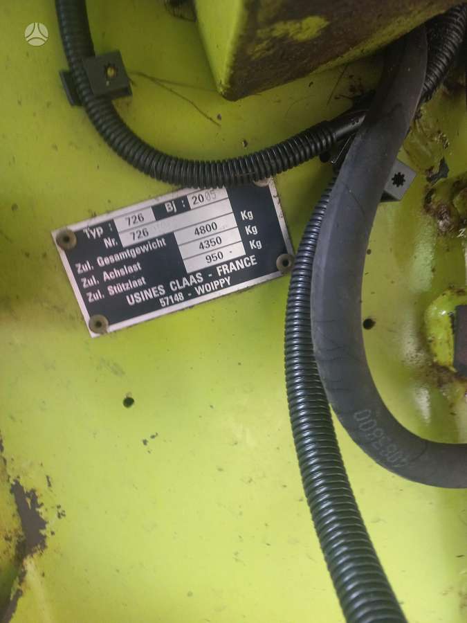 Claas ROLLANT 255 ROTO CUT, presai
