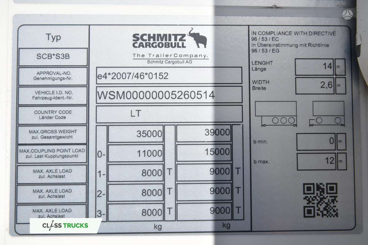 Schmitz SKO Double Deck FP60 SLXi 300 LA, refrigerated