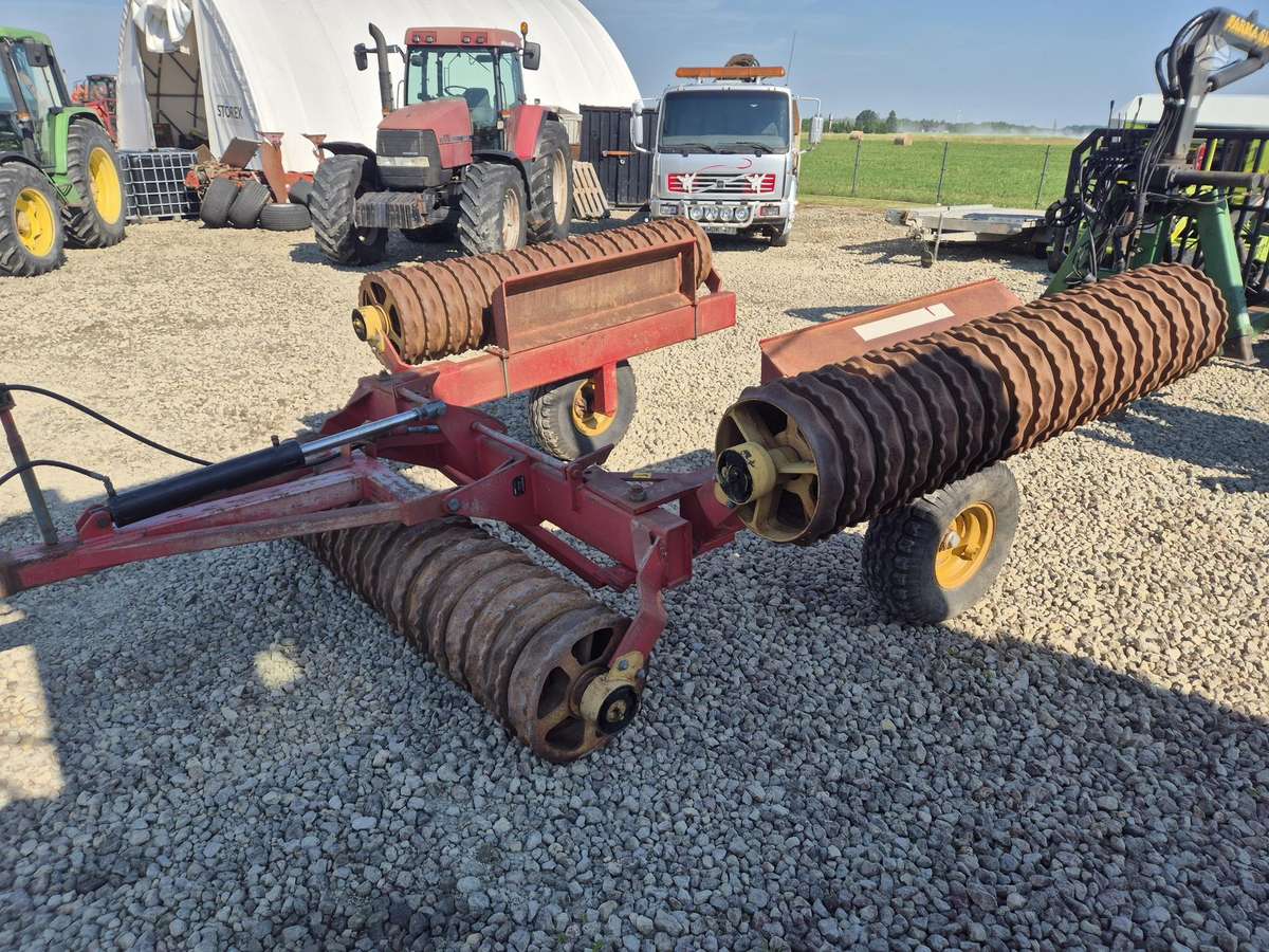 Vaderstad 6,20metro, dirvos tankinimo, lyginimo volai