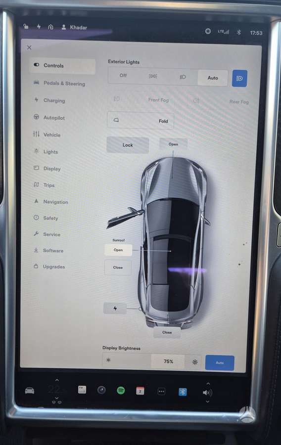Tesla Model S, 75 кВт·ч, Седан