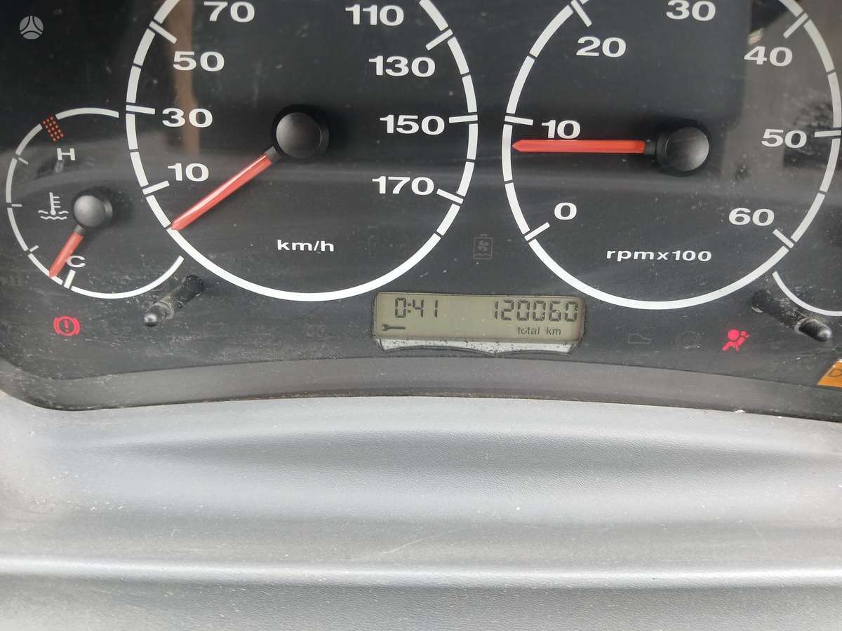 Fiat Ducato Rida 120000km priekio dalių nėra