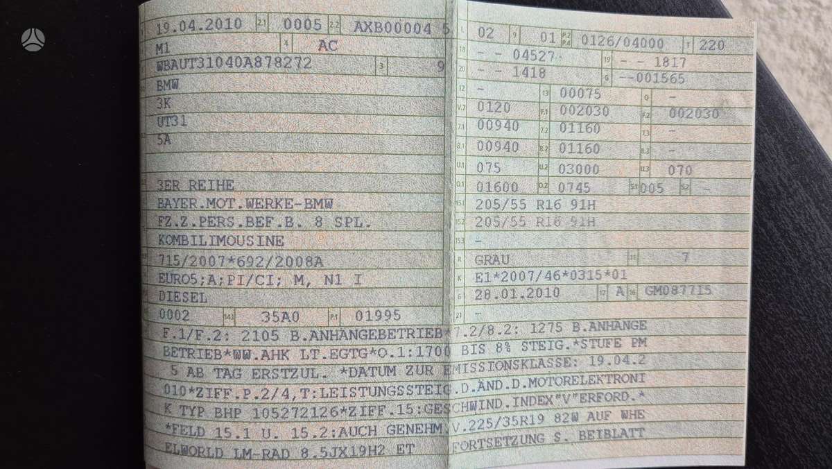 BMW 320, 2.0 l., Универсал
