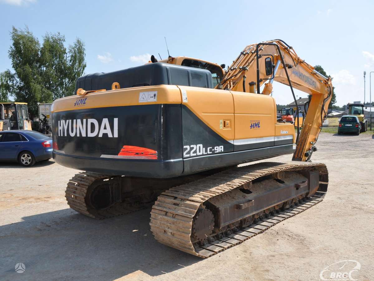 Hyundai R220LC-9A, экскаваторы