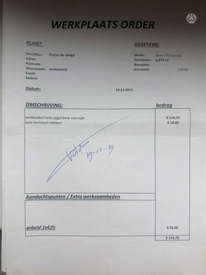 BMW 320, 2.0 l., universalas