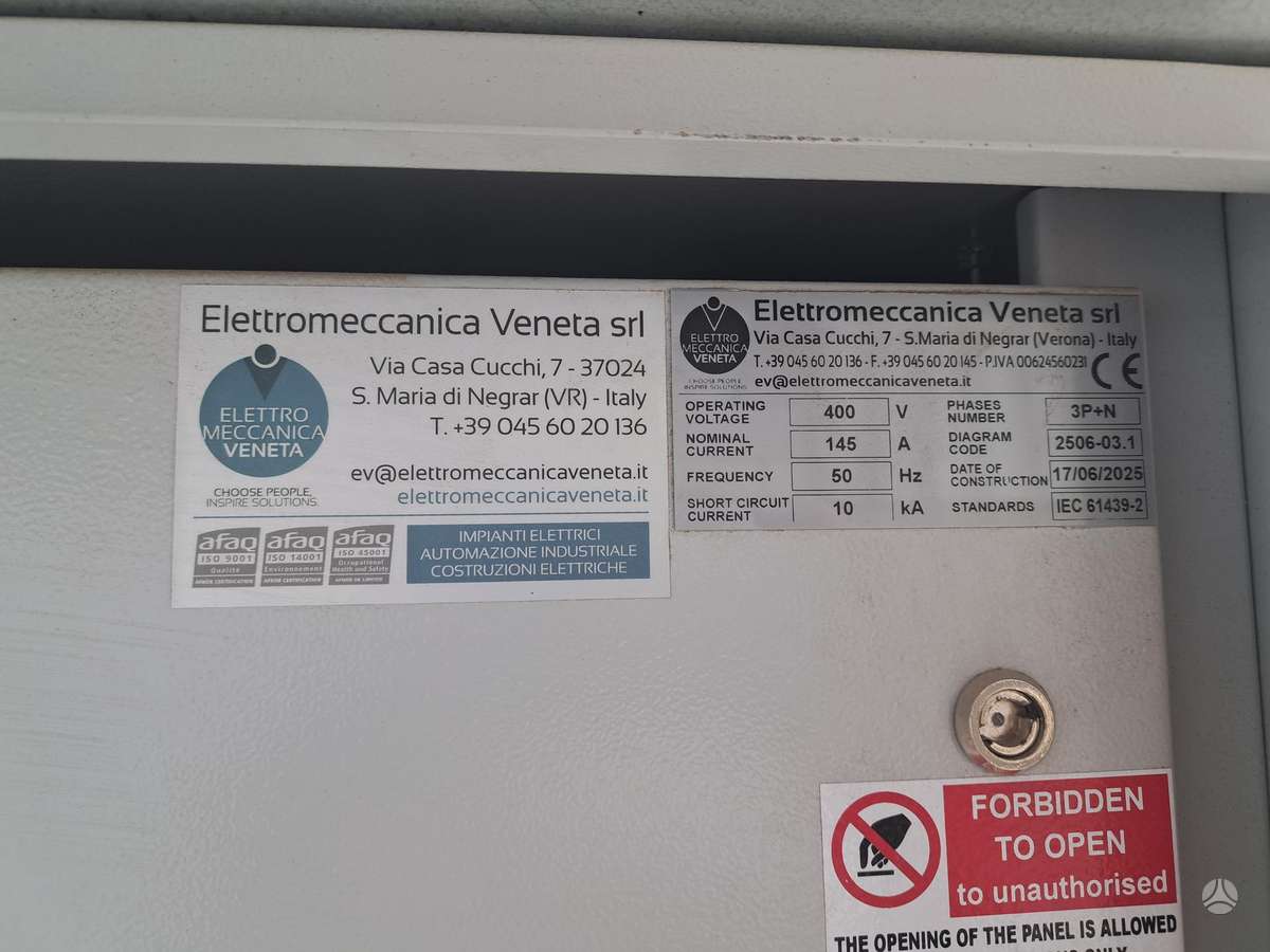 MECMAR S34/255 T, grūdų tvarkymo technika