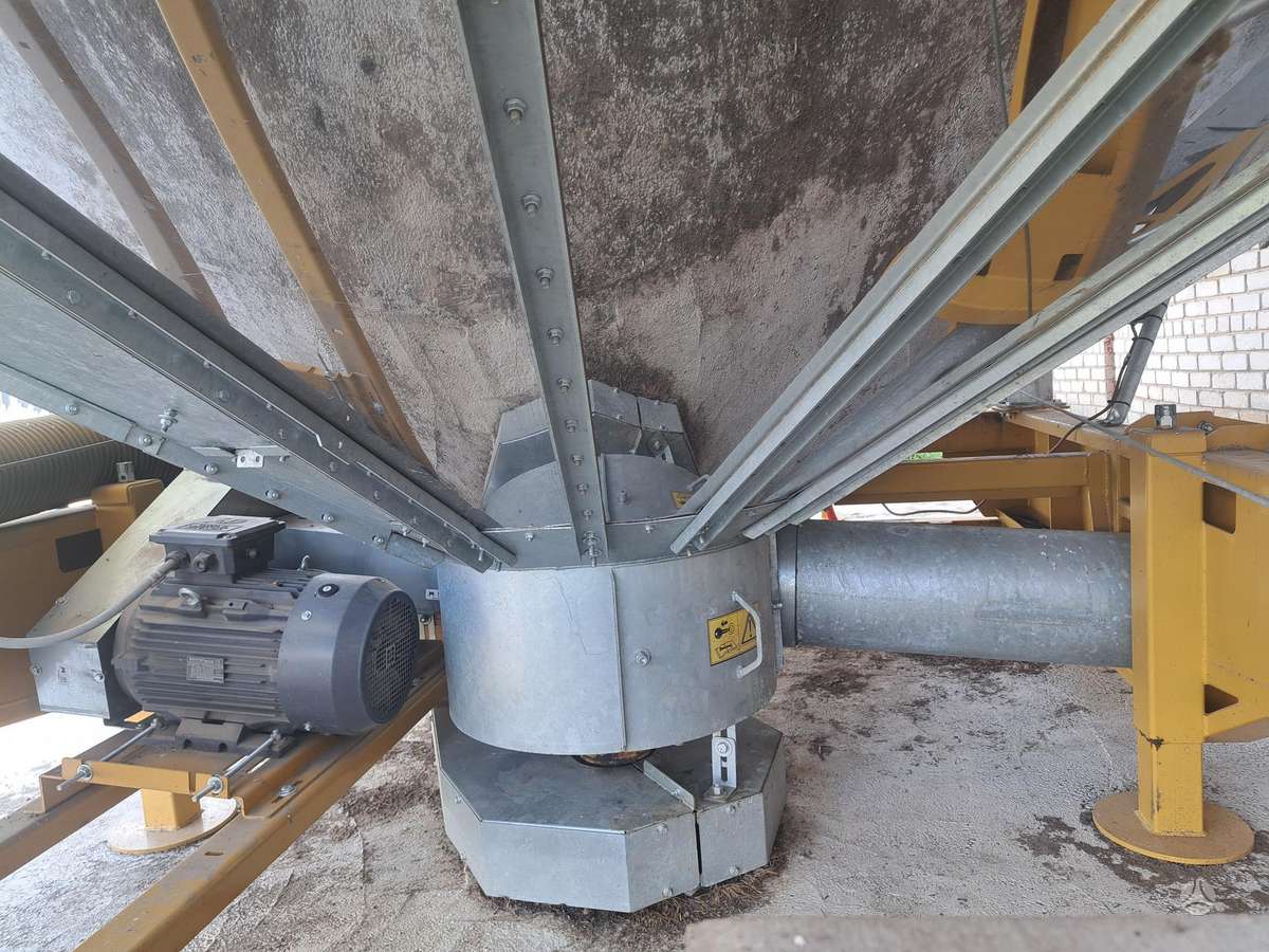 MECMAR S34/255 T, grūdų tvarkymo technika