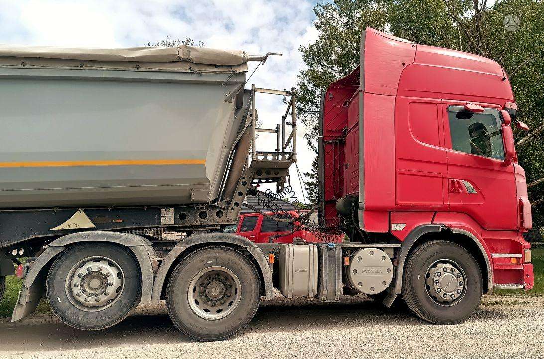 Scania R500 6x2 + hydro, double sleeper
