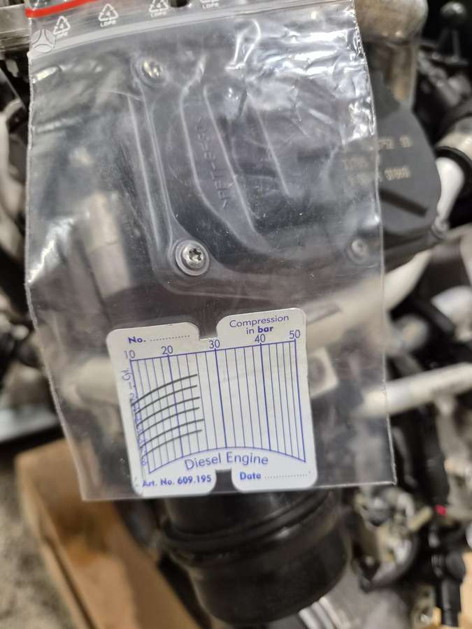 BMW 5 serija, N57D30A, двигатель