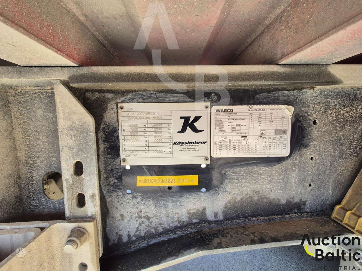 Kässbohrer XS / RICT10, dumper / tipper