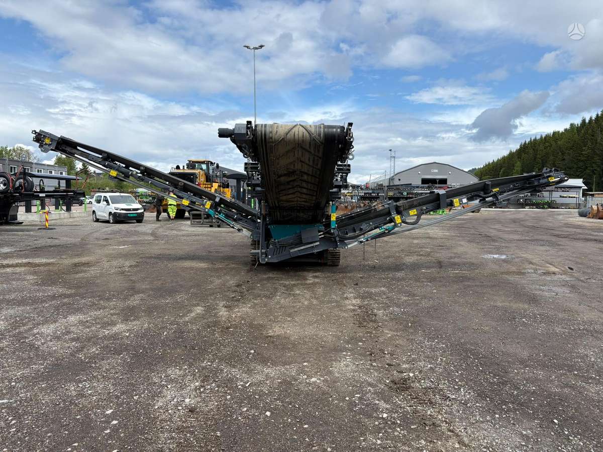 Power screen Warrior 1200. 107m/h, cкрининги