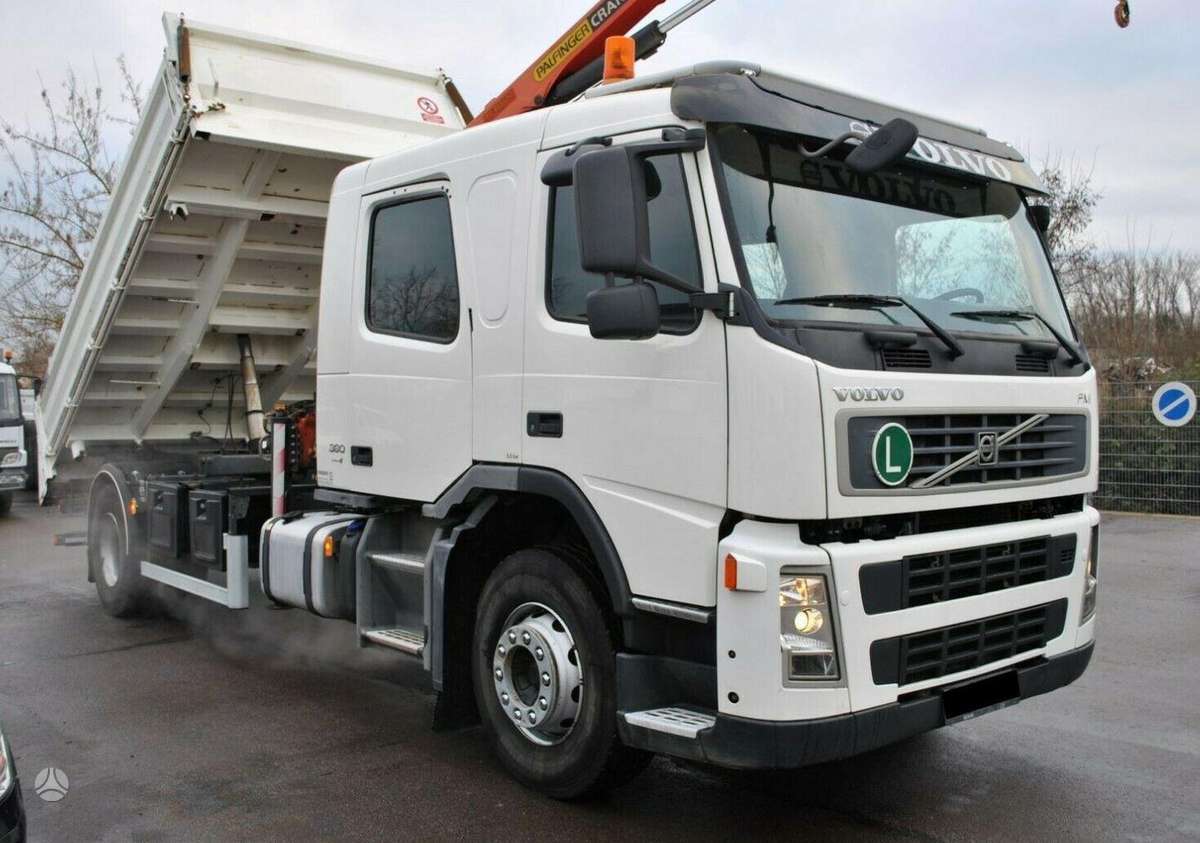Volvo FM380, dumpers with crane