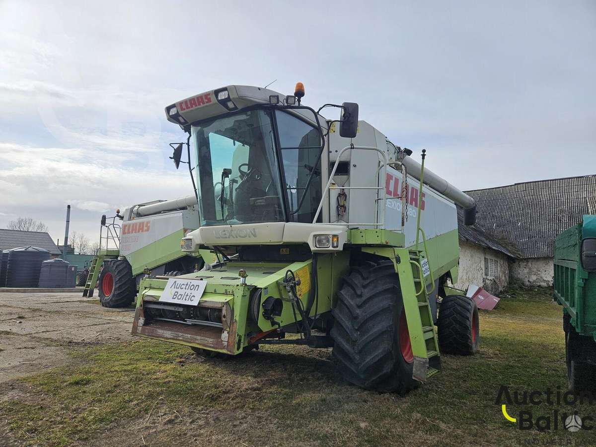 Claas Lexion 480, combine harvesters