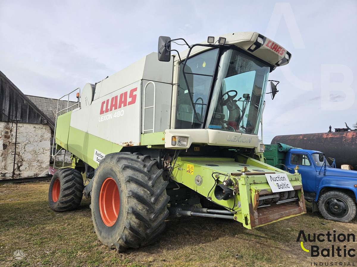 Claas Lexion 480, combine harvesters