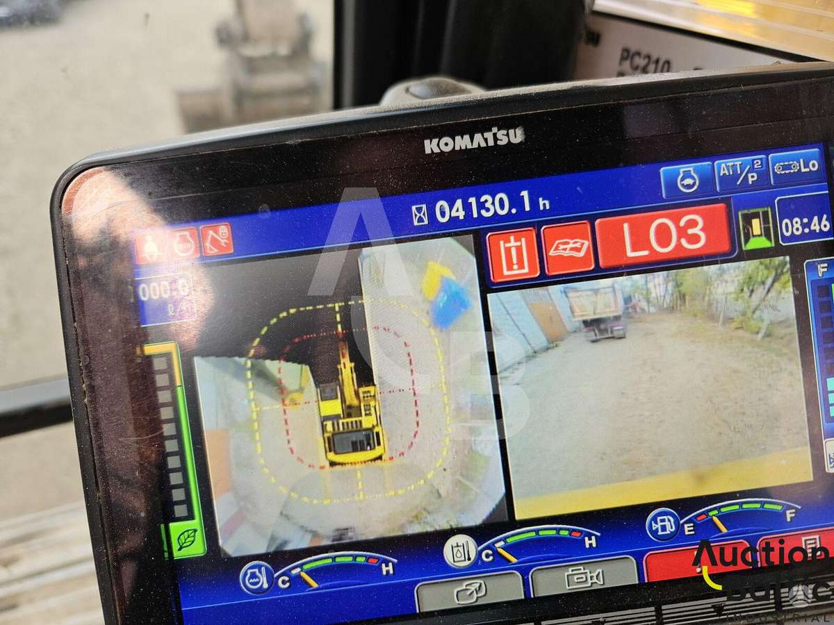 Komatsu PC210LC-11, ekskavatoriai