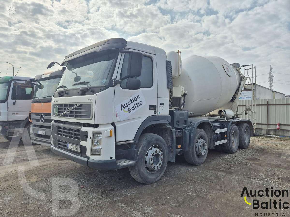 Volvo FM400, concrete mixer trucks