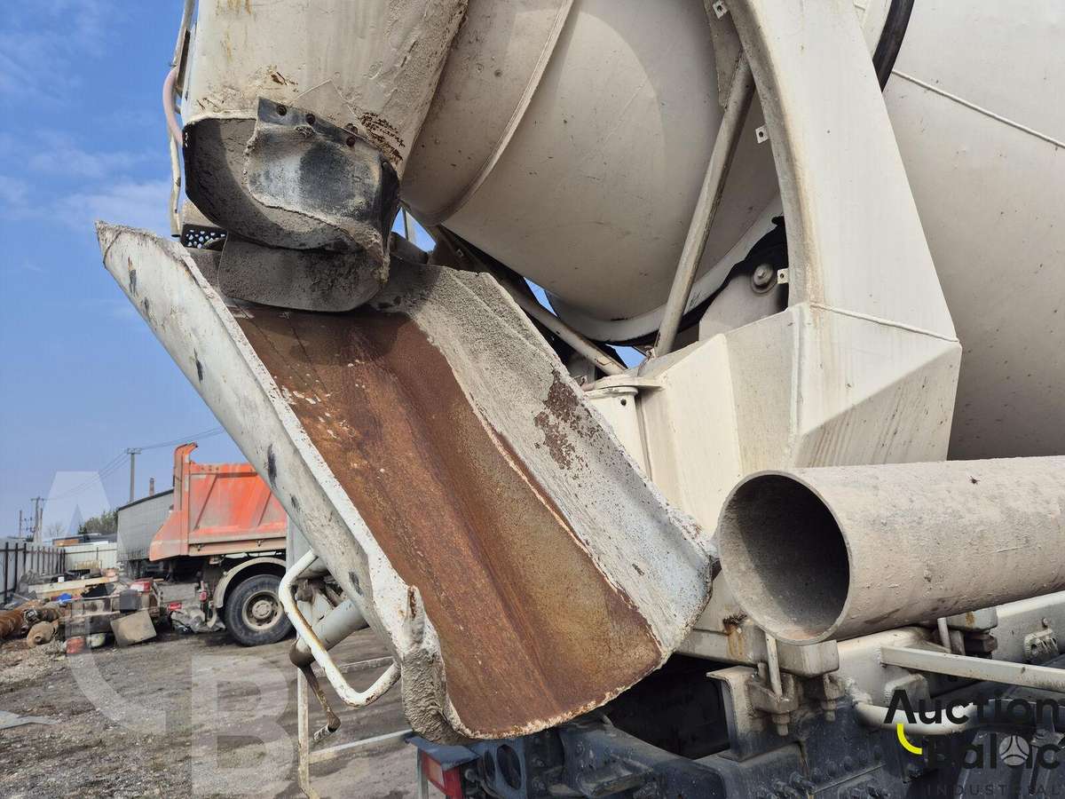 Volvo FM400, concrete mixer trucks