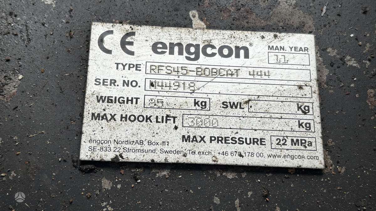-Kita- Engcon S45, ковши