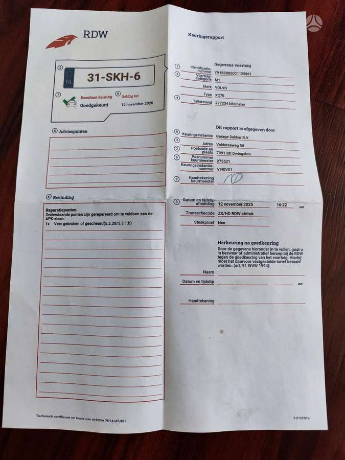 Volvo XC70, 2.0 l., Универсал