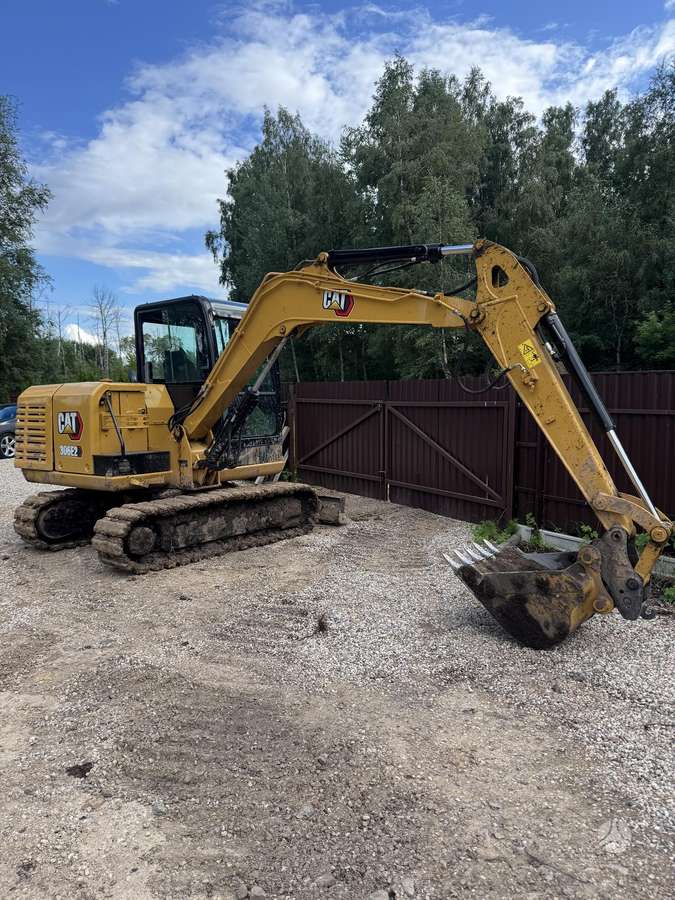 Caterpillar 306, мини-экскаваторы