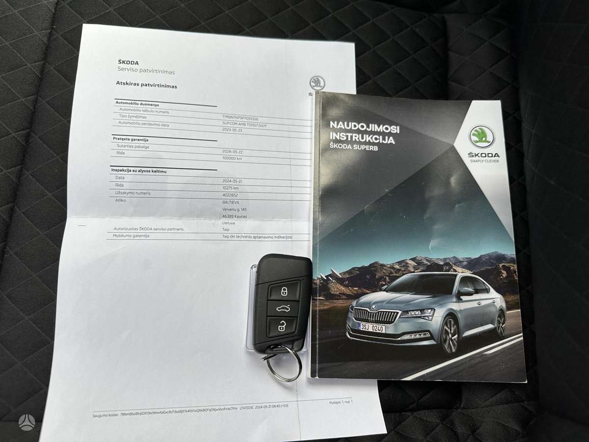 Skoda Superb, 1.5 l., Универсал