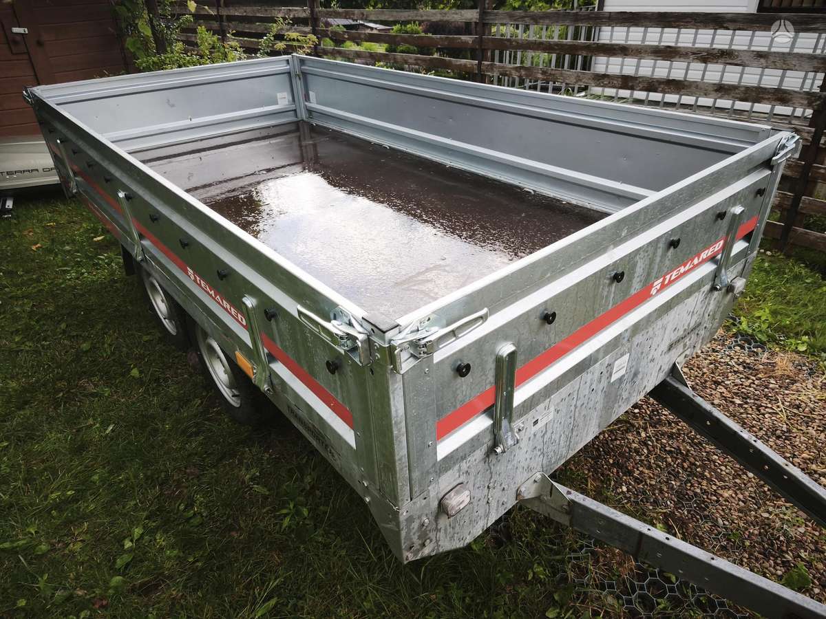 TEMARED Transporter 3015/2, passenger car trailers