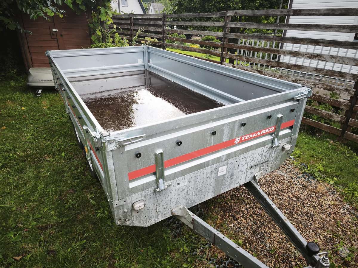 TEMARED Transporter 3015/2, passenger car trailers