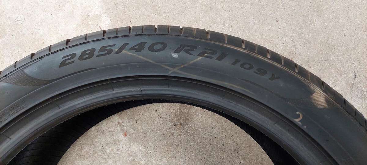 Pirelli, vasarinės 285/40 R21