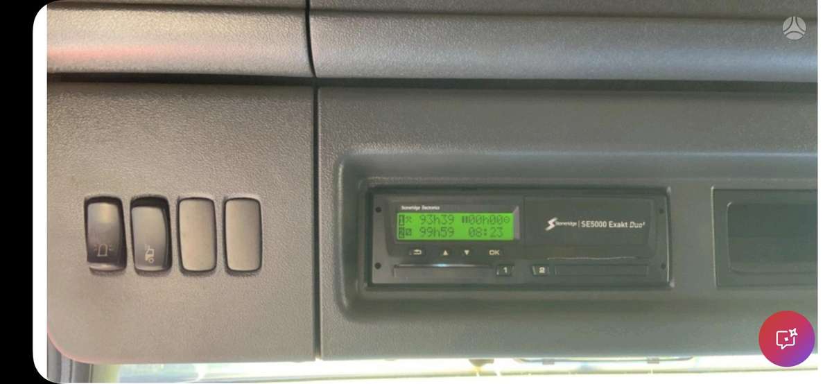 Scania P400, самосвалы с краном