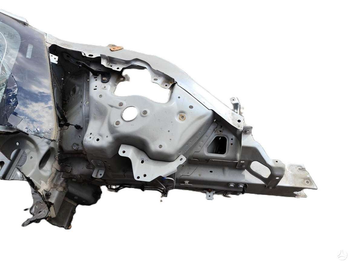Tesla Model 3 hood (front, rear)