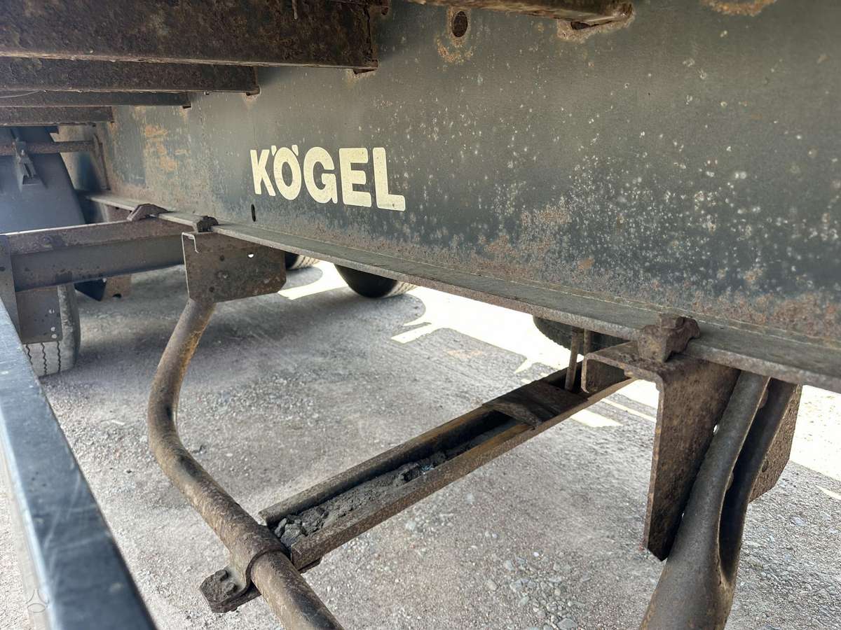 Kögel, бортовые с тентом