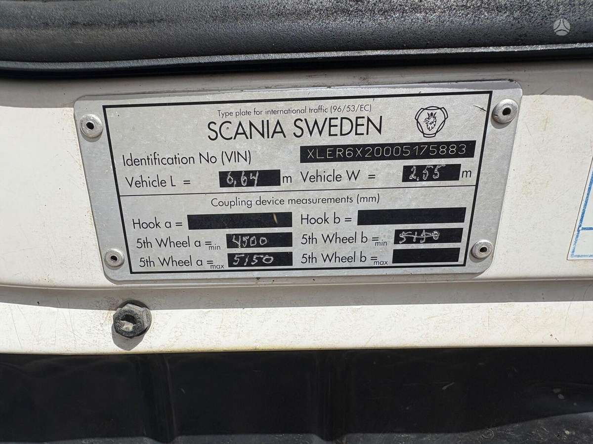 Scania R620, kita