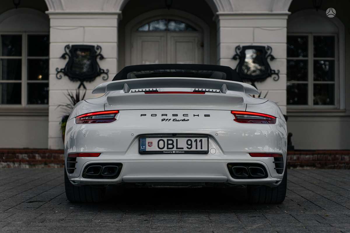 Porsche 911, 3.8 l., convertible