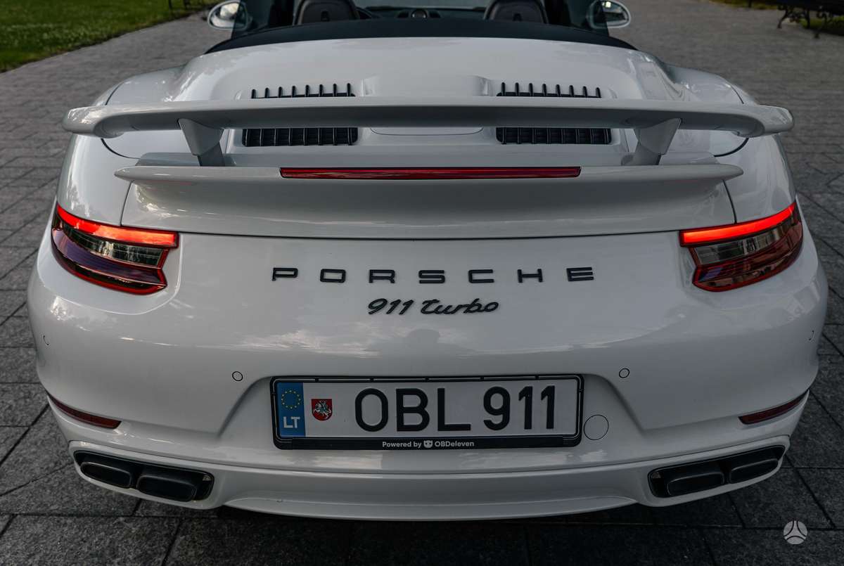 Porsche 911, 3.8 l., convertible