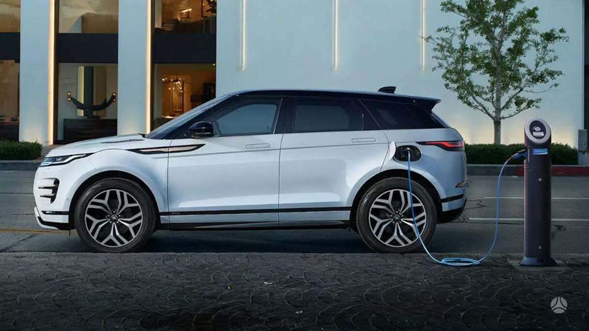 Land Rover Evoque variklio detalės