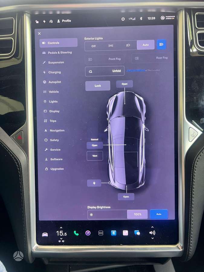 Tesla Model S, 75 kWh, hatchback