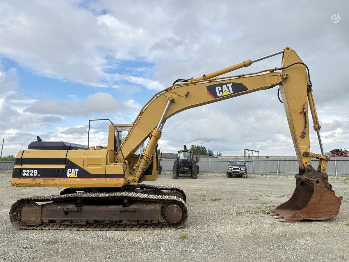 Caterpillar 322 BL , 26 ton, ekskavatoriai