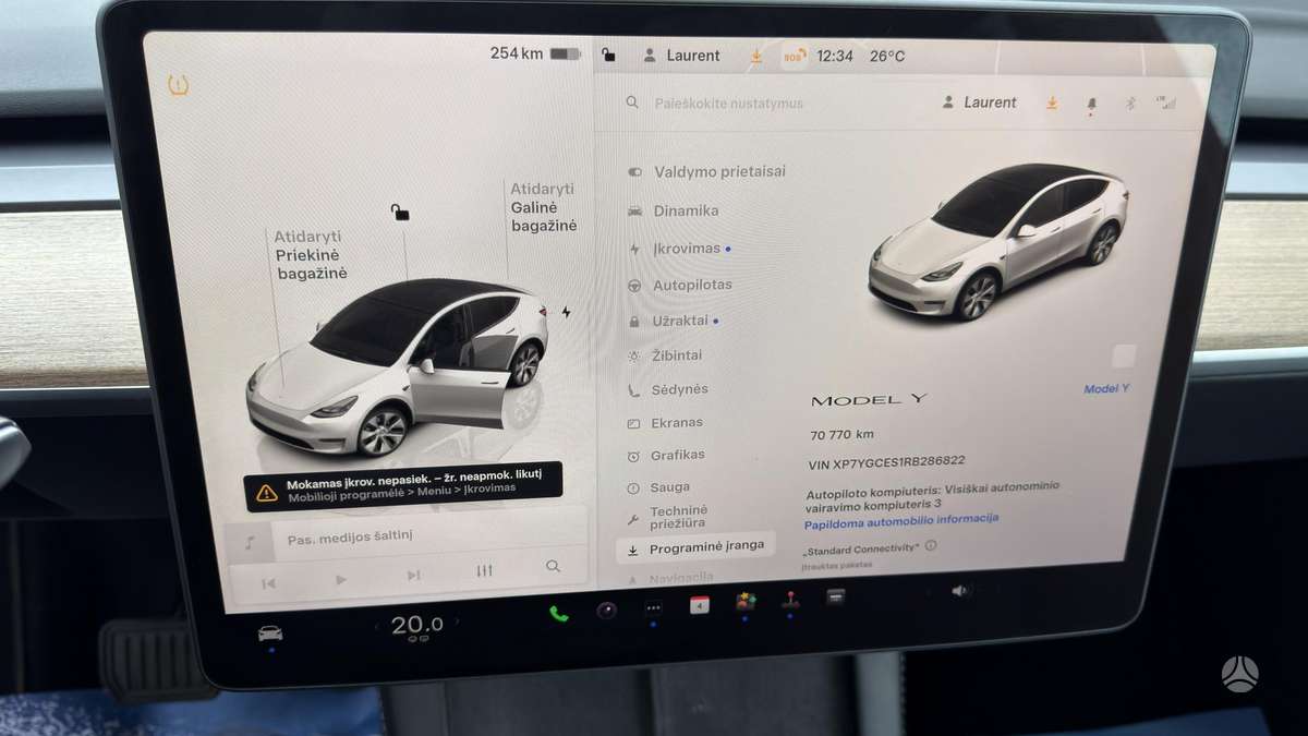 Tesla Model Y, 60 kWh, hatchback