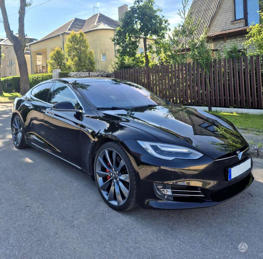 Tesla Model S, 100 kWh, sedanas