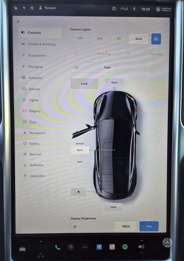 Tesla Model S, 100 kWh, saloon / sedan