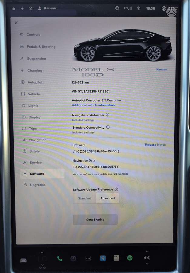 Tesla Model S, 100 кВт·ч, Седан