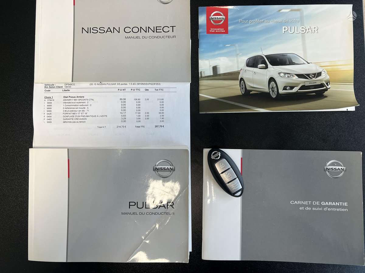 Nissan Pulsar, 1.5 l., hatchback