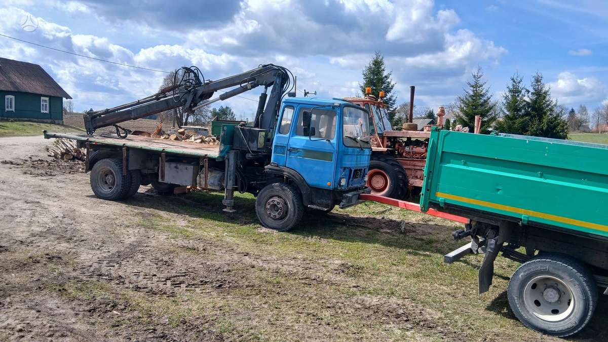 Iveco Kita, самосвалы с краном